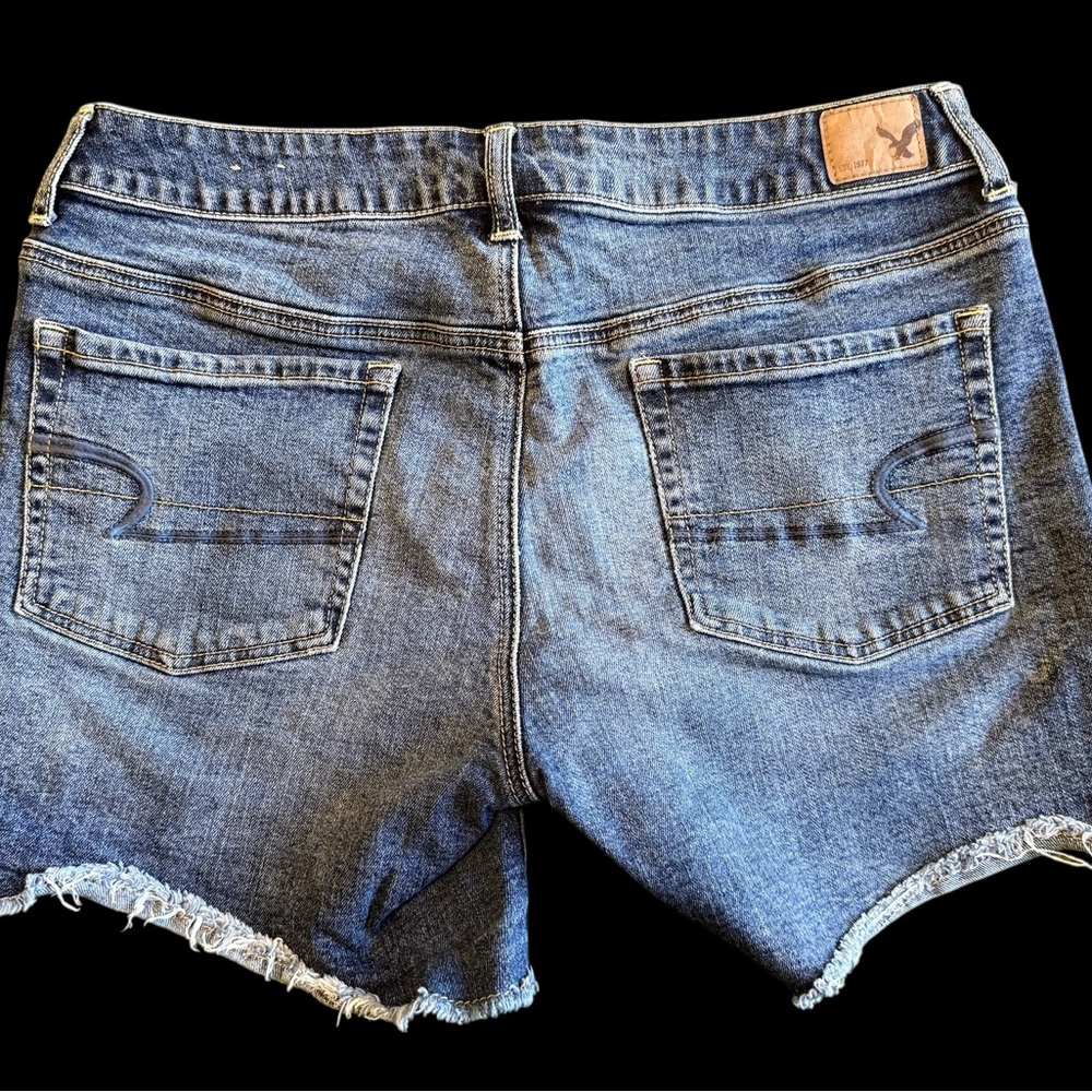 Women's Blue Denim Shorts